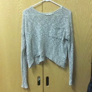 Hollister cropped sweater